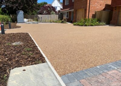 Driveway in Coral Burst from the Stonebound Range.